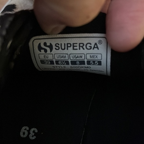 SUPERGA Animal print sneakers, EU 39 - Picture 7 of 9